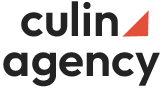 a logo for culin.me agency in black variation